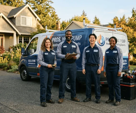 Heat Pump Installation company in Hillister, TX